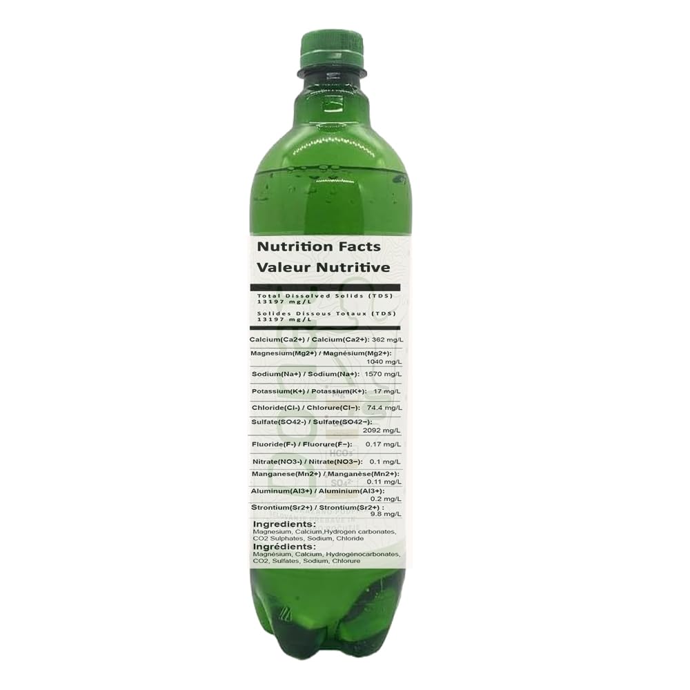 SORINA Rogaska Donat Mg Mineralwasser, 1L Bottle, Pack of 6
