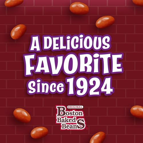 Wonka Boston Baked Beans, Candy-Coated Peanuts, Sweet & Salty, 4.3 Ounce Theater Candy Boxes (Pack Of 12)