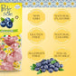 Perle di Sole Blueberry Jellies — Italian Fruit Gelée (7 oz / 200g)