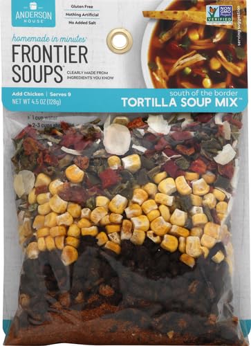 Frontier Soups South of The Border Tortilla Soup Mix, 4.5 oz, Pack of 1