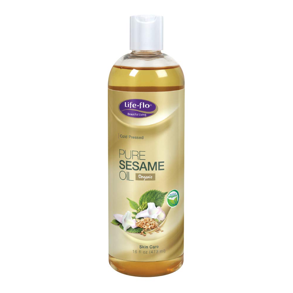 LIFE-FLO Carrier Oil | 16oz (Pure Sesame Oil)