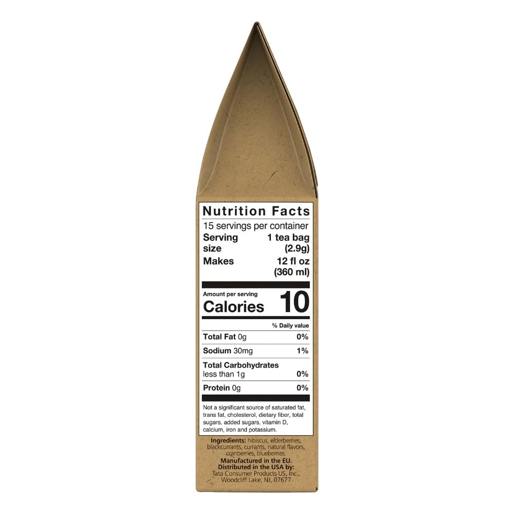 Teapigs Super Fruit Tea Made With Whole Fruit (6 Packs of 15 Tea Bags)