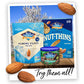 Blue Diamond Almonds Spicy Dill Pickle Flavored Snack Nuts, 6 Oz Resealable Can (Pack of 2)