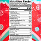 Queen City Candy Cave Sugar Dusted Sweet Heart Cherry Juju Candy, Vibrant Cherry Gummy Hearts (2 Pound)
