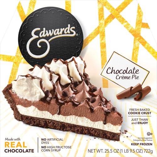 Edwards MultiServe Hersheys Pie Frozen, Chocolate, 25.5 Ounce