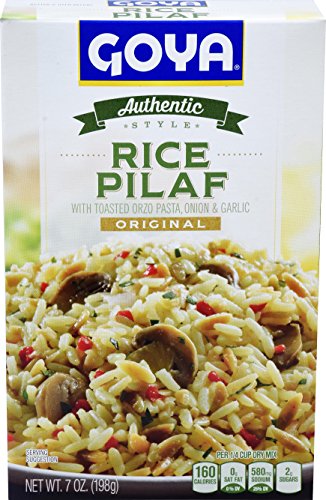 Goya Authentic Style Rice Pilaf Mix, 7 Oz - Pack of 12, Flavorful Side Dish
