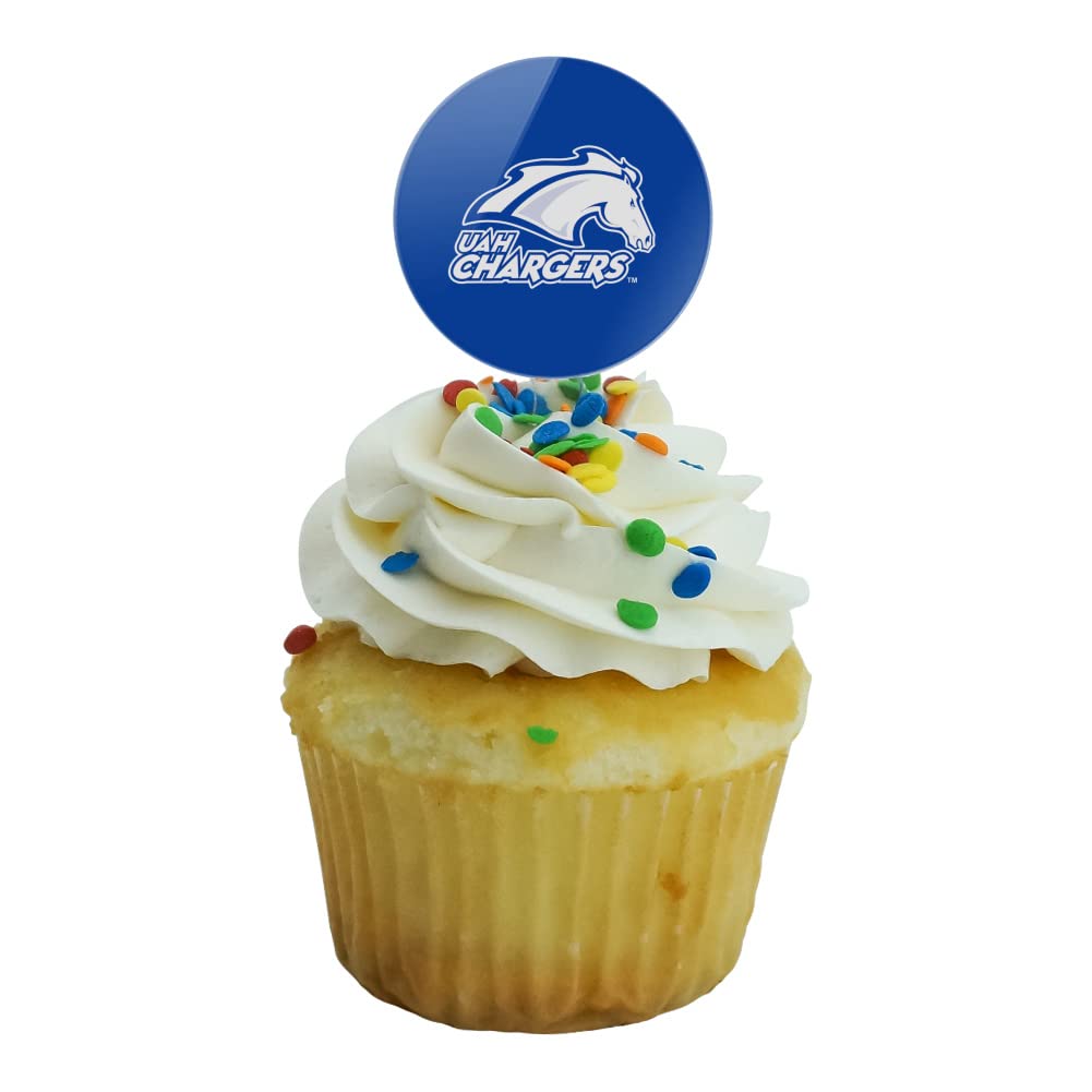 Uah Primary Logo Cupcake Picks Toppers Decoration Set Of 6