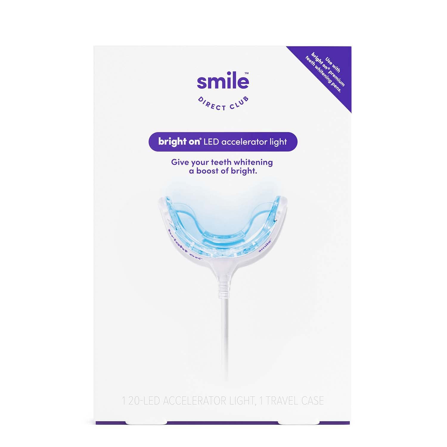 Smiledirectclub Teeth Whitening Led Accelerator Light - Whiten Teeth Faster - Use With Smiledirectclub Premium Teeth Whitening