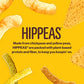 Hippeas Chickpea Puffs, Groovy White Cheddar, 0.8 Ounce (Pack of 30), 3g Protein, 2g Fiber, Vegan, Gluten-Free, Crunchy, Plant P