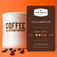 Fresh Roasted Coffee,100% Colombian, 5 lb (80 oz), Medium Roast, Kosher, Whole Bean