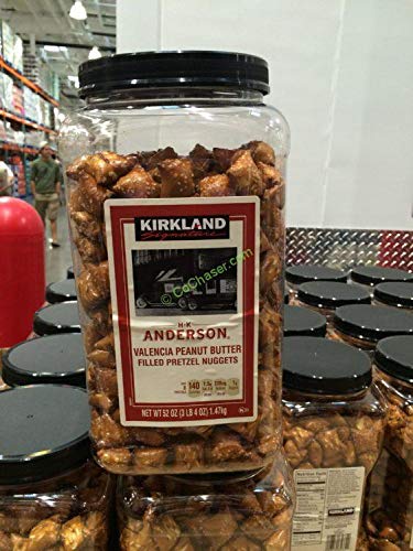 Kirkland Signature Peanut Butter Pretzel, 4 Packages (52 Ounce)