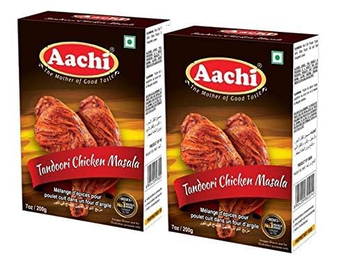 AACHI Tandoori Chicken Masala 200 gms -TWIN PACK- PACK OF 2 (200 gms X 2)