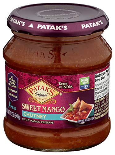 Patak's Sweet Mango Chutney, 12 oz
