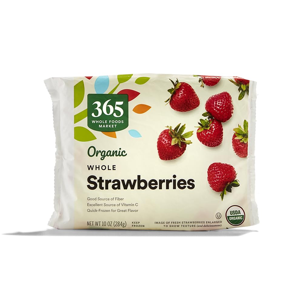 365 by Whole Foods Market Organic Whole Strawberries, 10 OZ