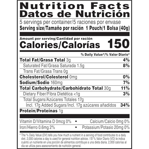Pop-Tarts Baked Pastry Bites, Kids Snacks, School Lunch, Frosted Strawberry (5 Boxes, 25 Pouches)