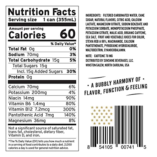 Sunshine Beverages - Soda Bluberry Lemonade - Case of 12-12 FZ (12x12 FZ)