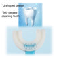 Claiol 2 Pcs U-Shaped Kids Toothbrush, Premium Soft Manual Training Toothbrush For Kids 2-6 Years Old. (Blue+Pink)