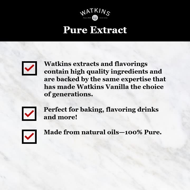 Watkins Pure Almond Extract, 4 Fl Oz (Pack Of 3)