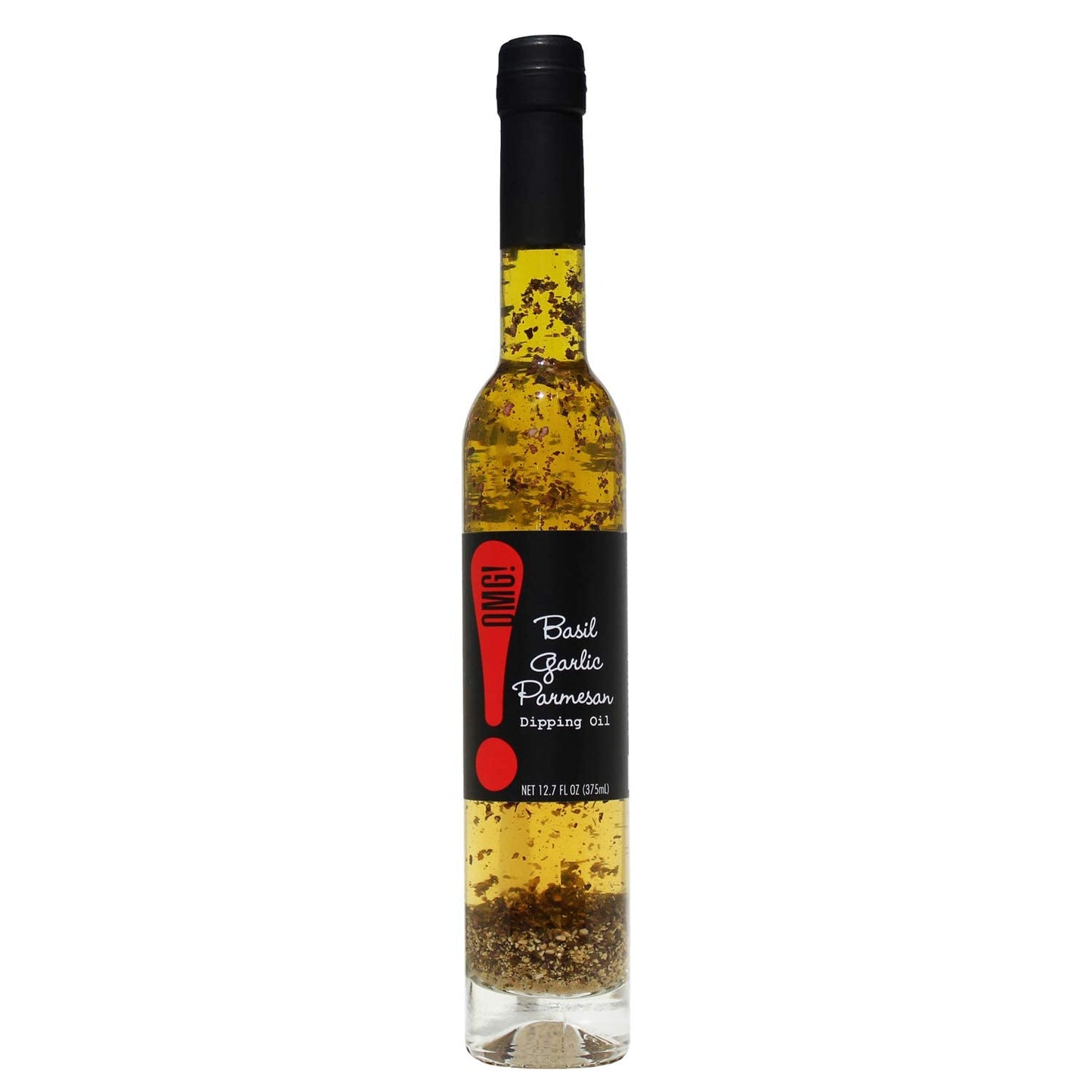 OMG! Gourmet Basil Garlic Parmesan Dipping Oil | As found in Pike Place Market (Delicious, Perfect for breads, veggies, salads, 