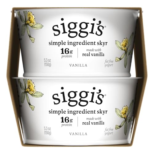 Siggis Vanilla Non Fat Yogurt 4 Pack, 21.2 OZ