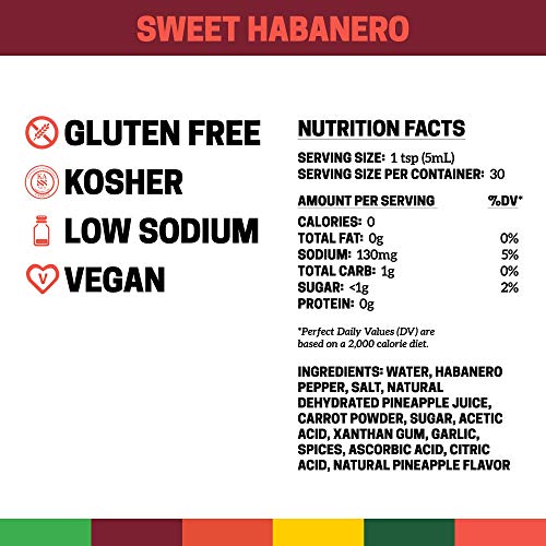 Cholula Sweet Habanero Hot Sauce, 150 Ml
