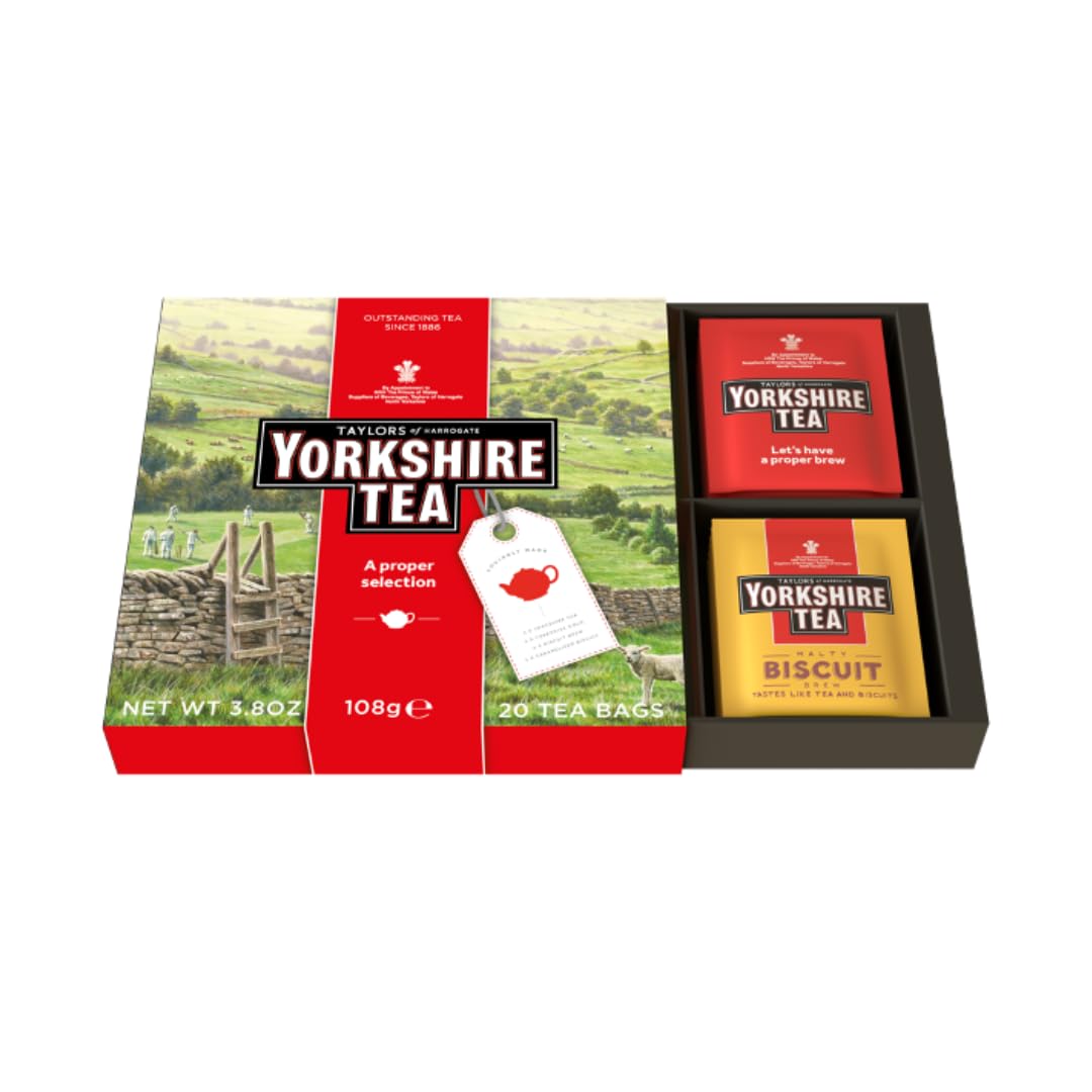 Taylors of Harrogate Assorted Yorkshire Teas, 20 count (Pack of 1)