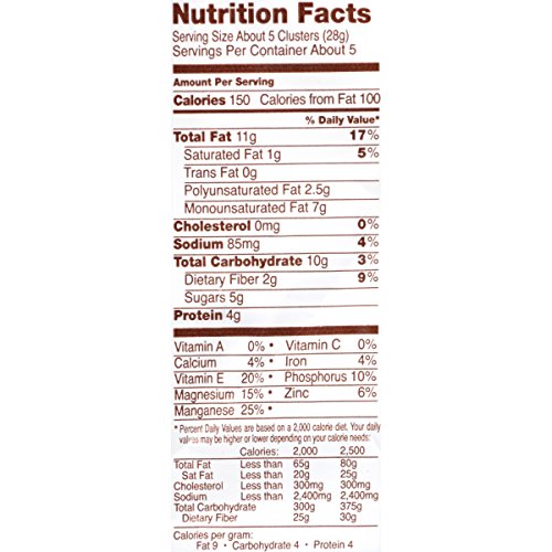True North Nut Clusters, Almond Pecan Crunch, 5 Ounce