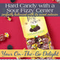 Perle di Sole Blackberry Drops — Fizzy Filled Italian Hard Candy