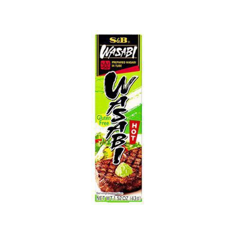 S & B Paste Wasabi Tube Prem
