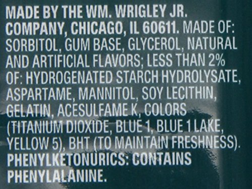 Extra, Polar Ice Sugarfree Gum, 45 ct (Pack of 2)