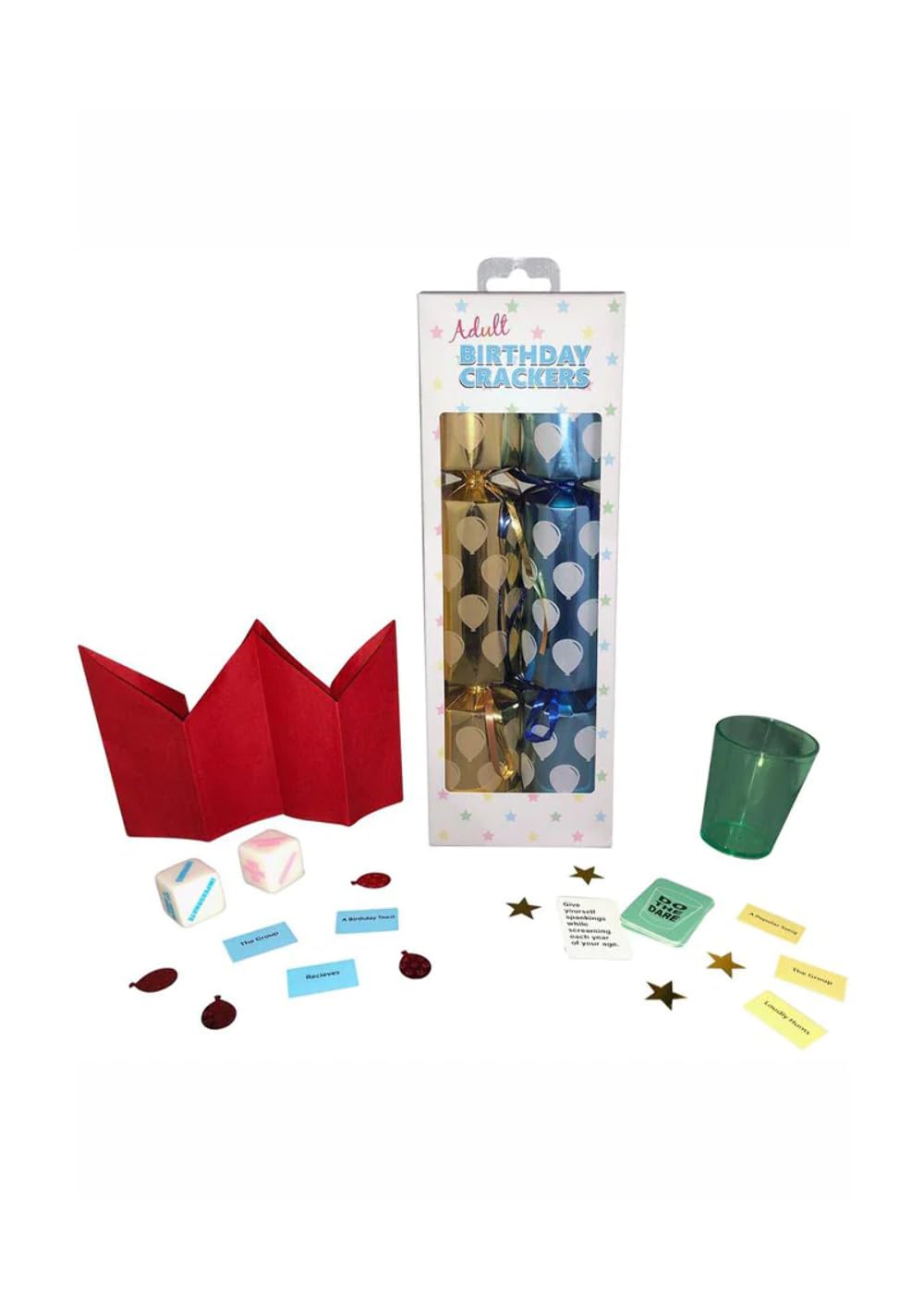 Kheper Games Birthday  ers Multi-colored Small Cardboard Party Supplies