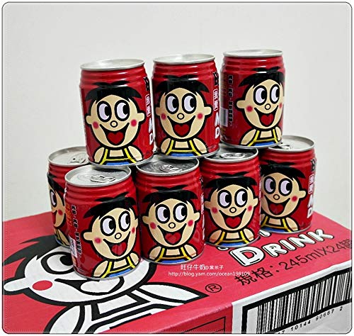 wanwan Wangzai Milk Mix Drink, 25 Piece Set, Model ZX-BSVK-O7DR, Includes 24 Bottles Plus Free   Keychain