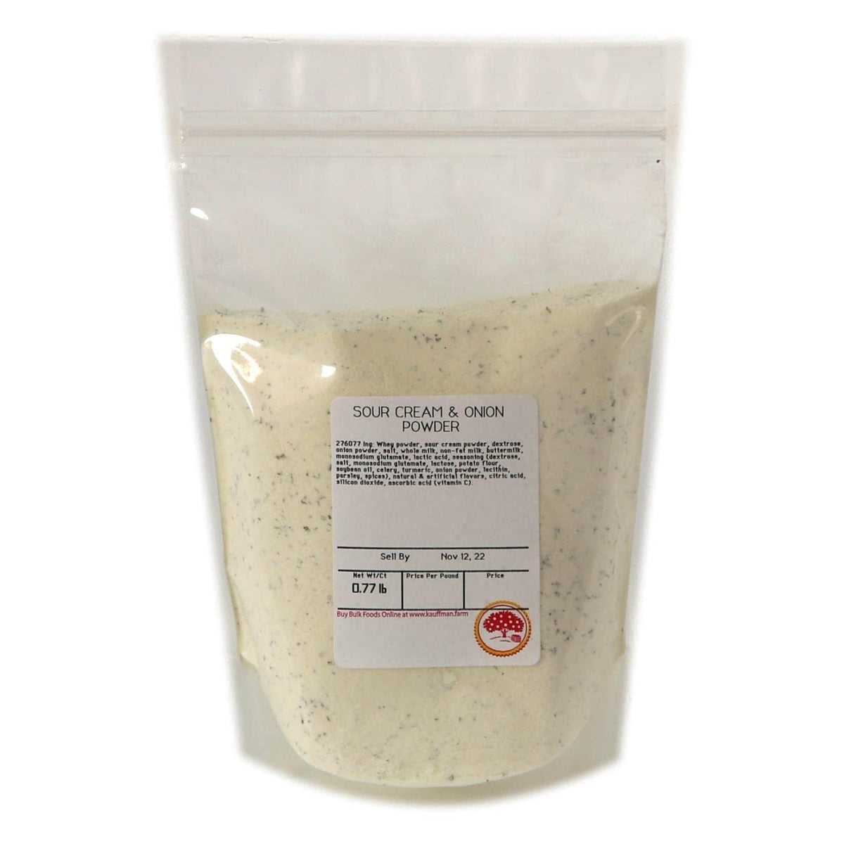 Sour Cream & Onion Seasoning Powder, 12 Oz. Bag
