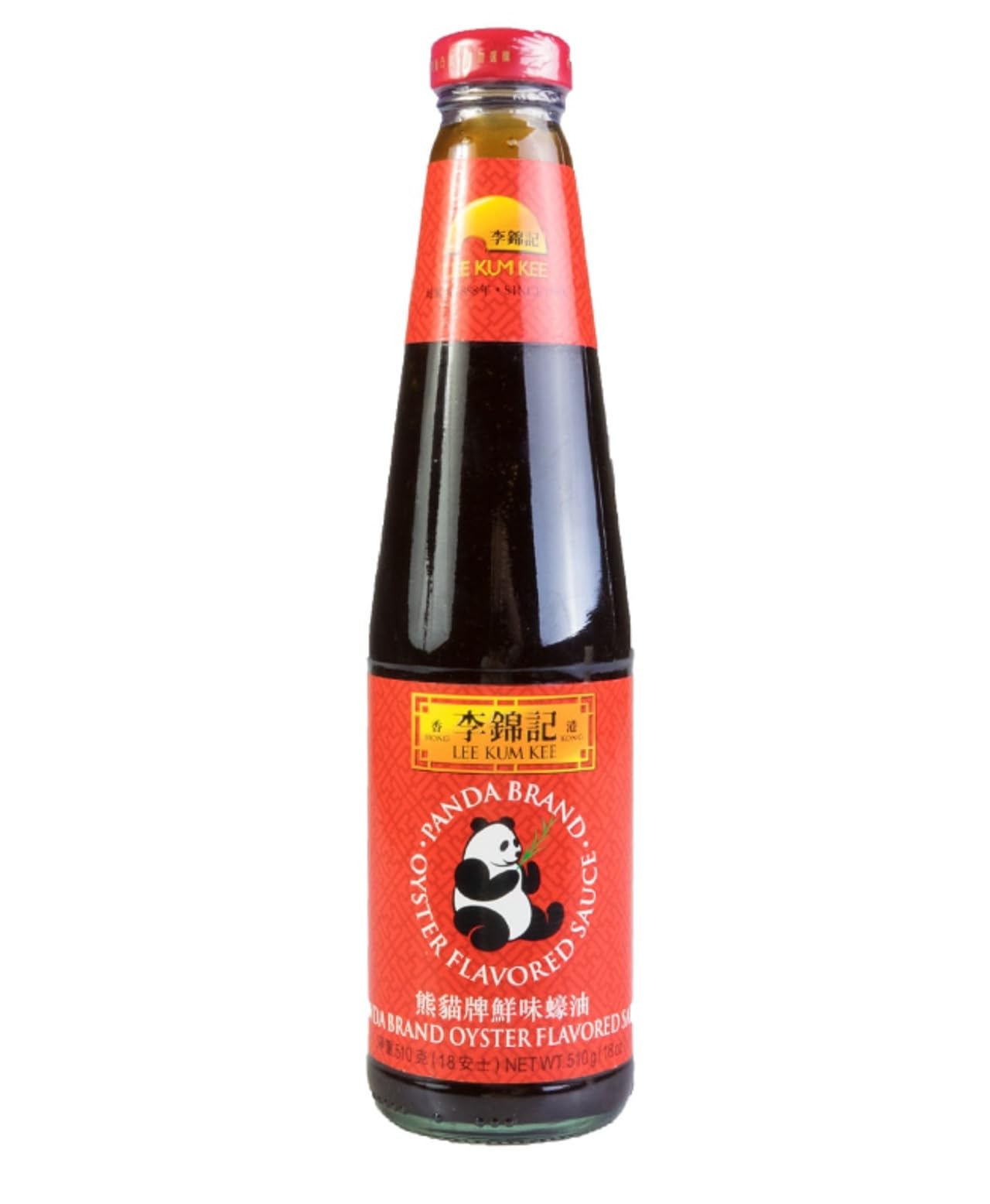 1 Pack - Oyster Flavored Sauce Glass Bottle - 18 Oz