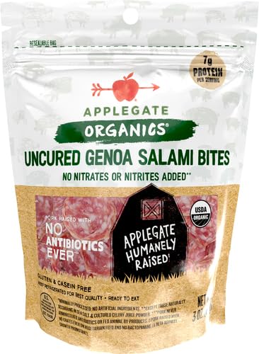 Organic Uncured Genoa Salami Bites