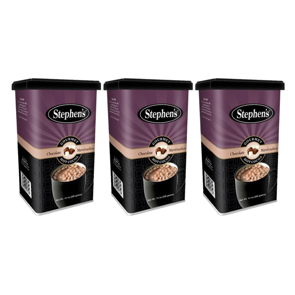 Stephen s Gourmet Hot Cocoa, Milk Chocolate Marshmallow, 14 OZ (Pack of 3)