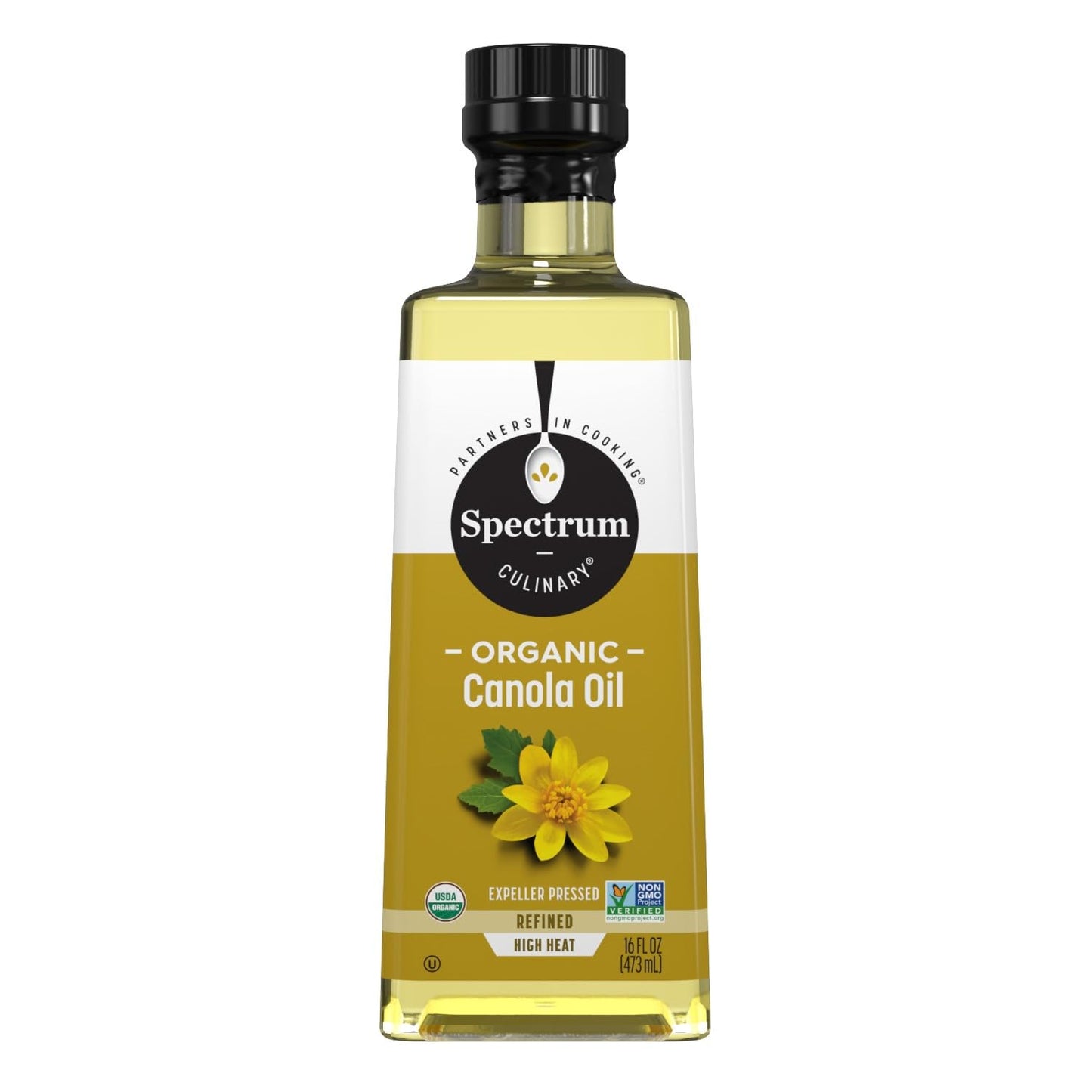 Spectrum Culinary Organic Canola Oil, 16 fl. oz.