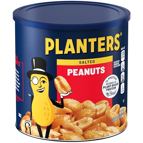 Planters Salted Peanuts (56 oz Canister) (Pack of 2)