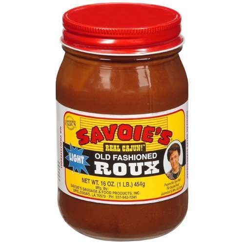 SAVOIES Old Fashioned Light Roux, 16 oz, 1 Pound (Pack of 1), Model 1802