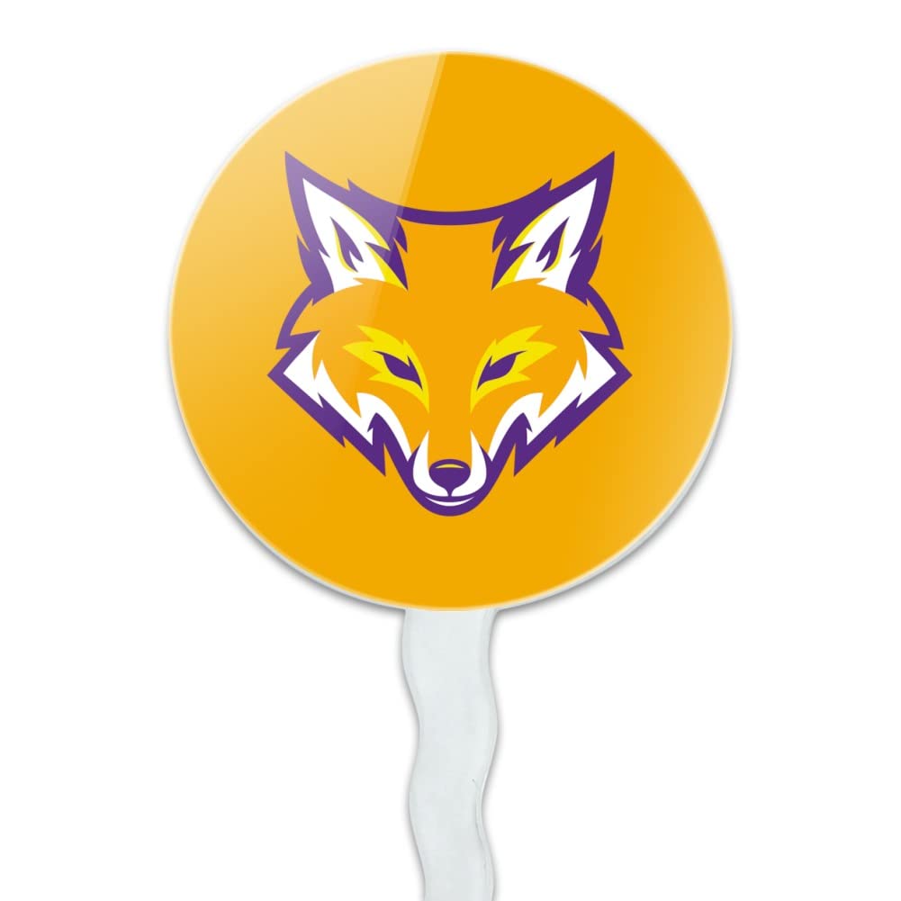 Knox College Secondary Logo Cupcake Picks Toppers Decoration Set Of 6