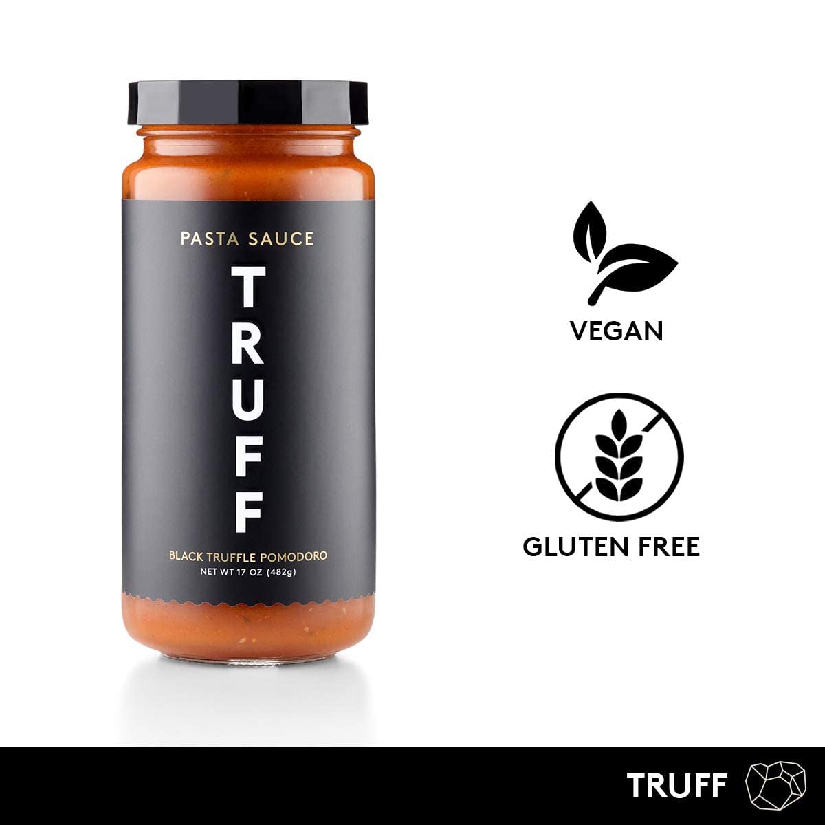 TRUFF Black Truffle Pomodoro Pasta Sauce 17 OZ