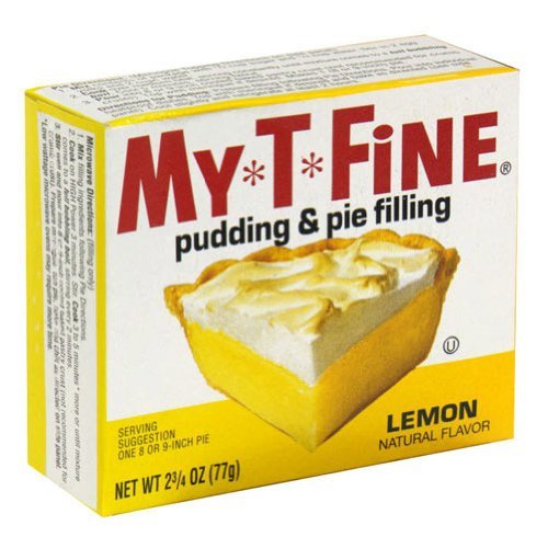 My-T-Fine Lemon Pudding and Pie Filling, 2.75 OZ, Pack of 48