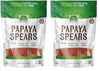 Now Foods, Papaya Spears, No Preservatives Or Added Sulfur, Fat-Free And Low-Sodium, 12-Ounce (Packaging May Vary) (Pack Of 2)