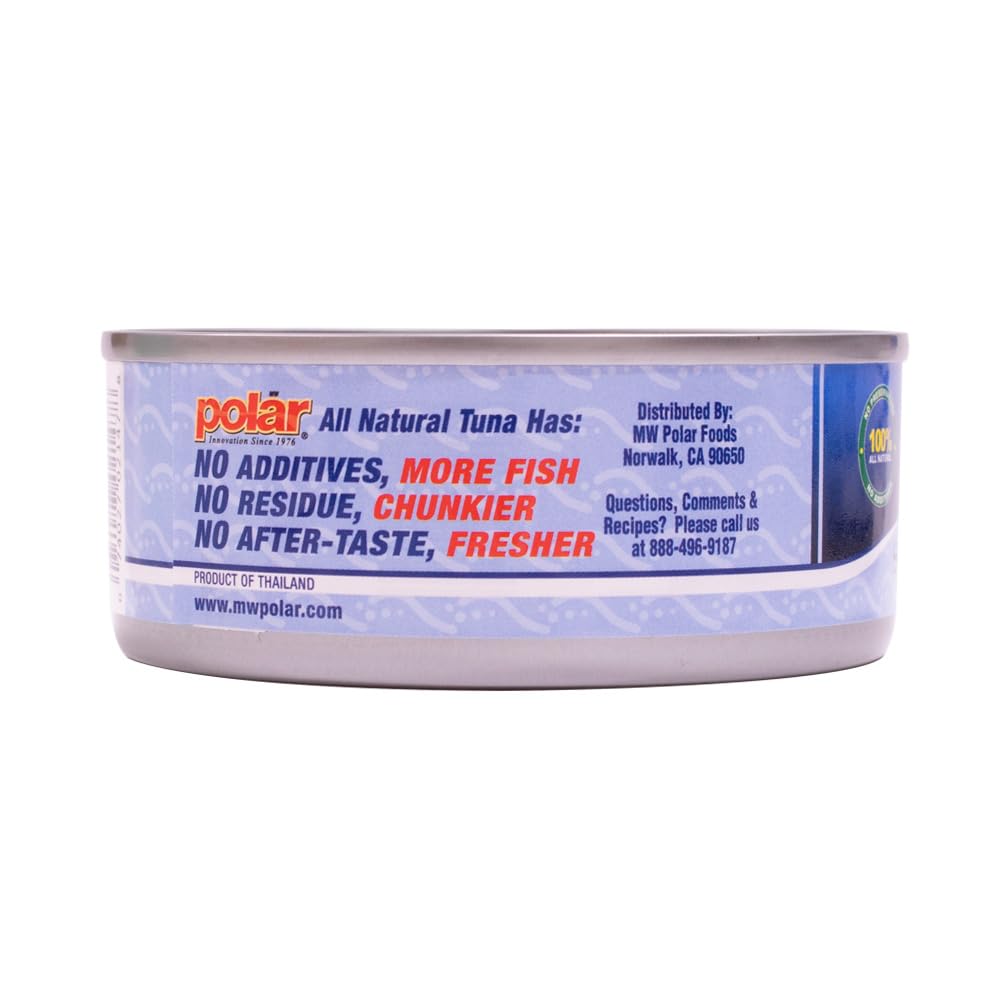 MW Polar Tuna  All Natural Solid White Albacore in Water  5 Oz  Pack of 24