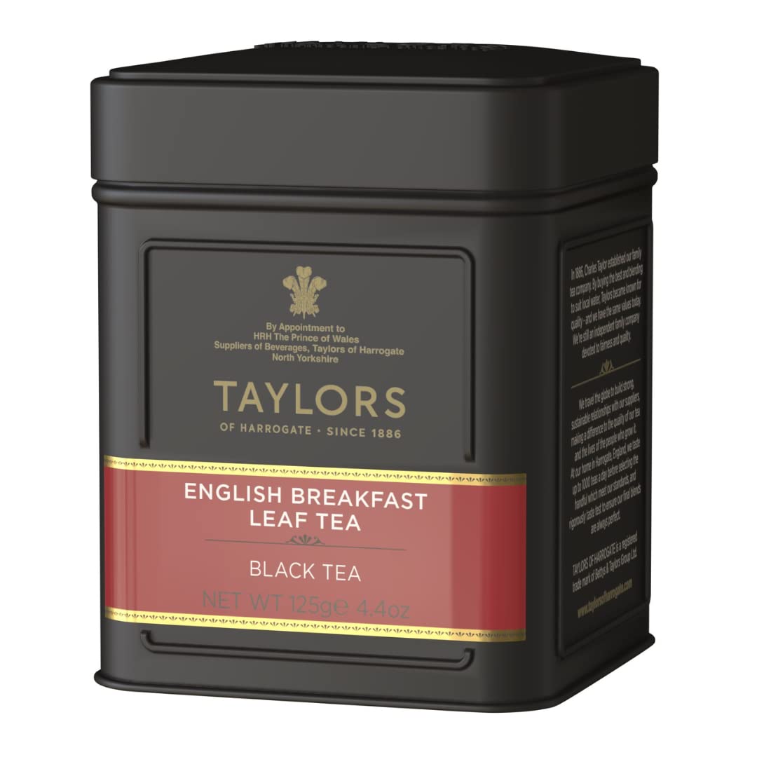 Taylors Of Harrogate, Tea English Breakfast, 4.41 Ounce (Pack of 2)