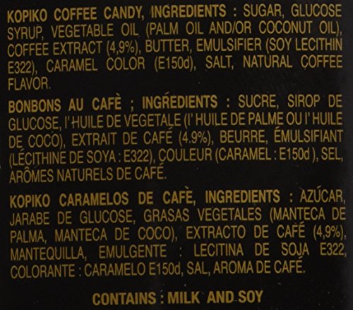 Kopiko Coffee Candy (800 gr) - Pocket Coffee Candies Made of Indonesia Coffee Beans Contains Real Coffee Extract for Better Tast