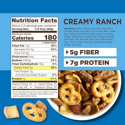 Catalina Crunch Mix Protein Snack Mix Variety Pack | Low Carb, Protein Snacks, Keto Friendly
