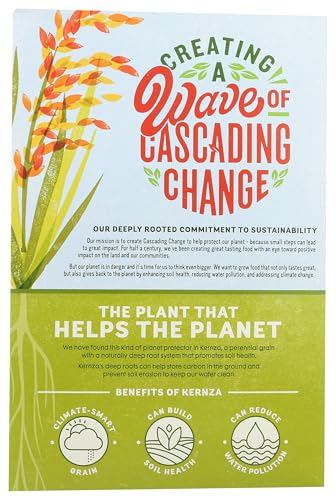 Cascadian Farm Organic Cereal Kernza, 13.3 Ounce, Climate Smart