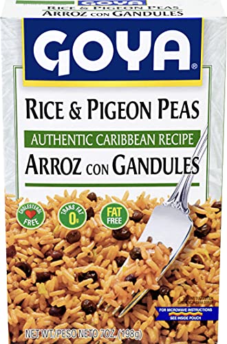 Goya Rice & Pigeon Peas Arroz con Grandules , 7oz., Pack of 12