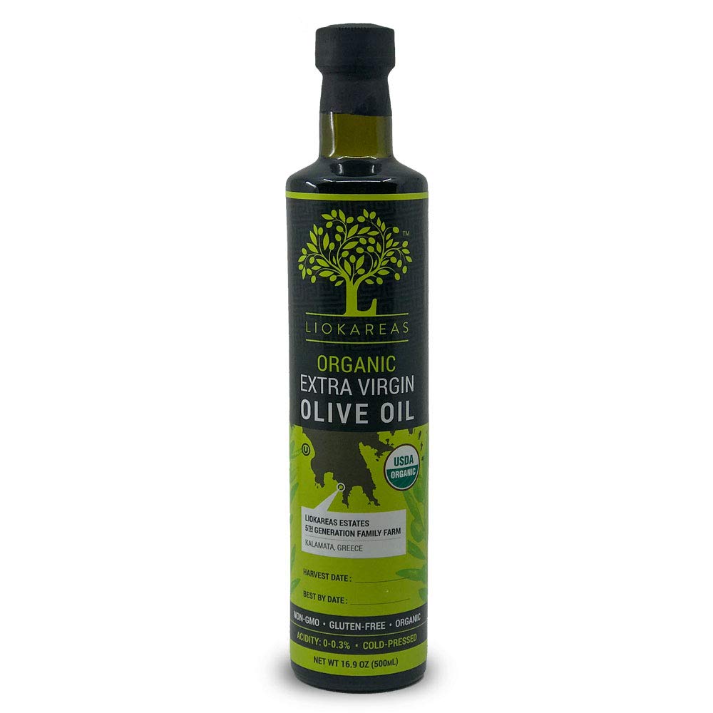 Liokareas Premium Extra Virgin Greek Olive Oil - 1.05 Pound (Pack of 1)